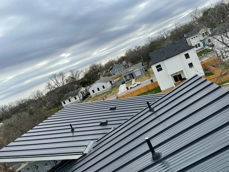 Standing seam metal roof panels with vents for Skylight Repair in Rhinelander